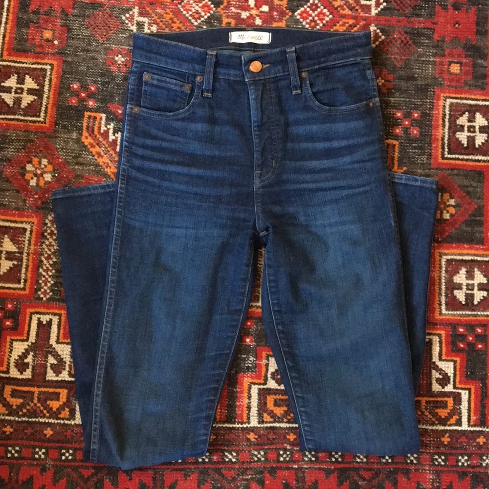 Madewell 10” high rise skinny jean